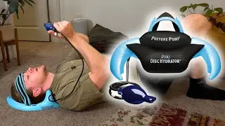 Posture Pump&reg; 1400-D Dual Disc Hydrator | Cervical Traction & Neck Pain Relief Device