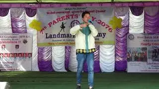 Beatbox performance | Class 9 | Jeshis Rai | Landmark Academy | Parent's Day 2076