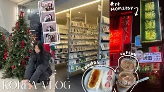 KOREA VLOG 📍🇰🇷 Postcard Shop, Japanese Sandos, Solsot, Art Monster Pub, Studying Again :D