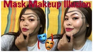 Mask Make Up Illusion | Jeany Demapi