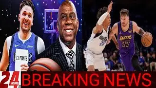 Magic Johnson publicly backs Luka Doncic following body transformation