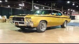 1971 Buick GS Stage 1 Convertible 455 CI Engine in Cortez Gold on My Car Story with Lou Costabile