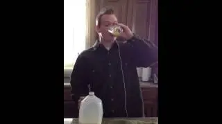 Chad downing eggs
