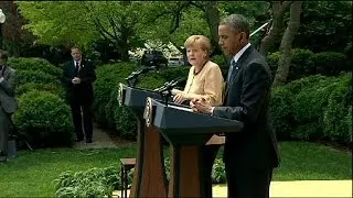 Merkel und Obama drohen mit breiteren Wirtschaftssanktionen gegen Russland