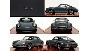 1:64 Scale Model Make up Titan64 Singer 911 (Gray)