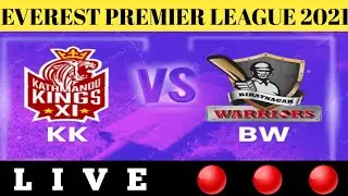 Kk vs Bw|Everest Premier league Live| EPL NEPAL CRICKET 2021