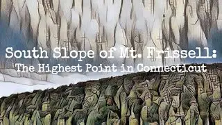 Highpointing at South Slope of Mt. Frissell, the highest point in Connecticut - Rooftops of America