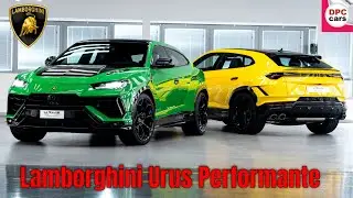 Lamborghini Urus Performante Debuts With More Horsepower
