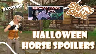 NEW Halloween Horse SPOILERS?! (2025) 🎃|| Star Stable Online