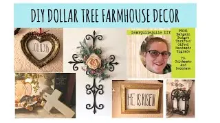 DOLLAR TREE Easter DIY FARMHOUSE DECOR SPRING 2020