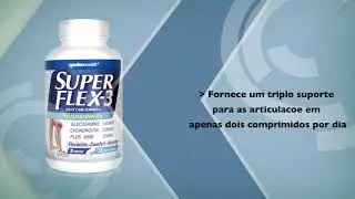 F&oacute;rmula de for&ccedil;a tripla para repara&ccedil;&atilde;o das articula&ccedil;&otilde;es - Superflex-3