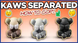 Как копировать! KAWS разделились на Kawsone.com. Пополнение запасов 2021 года.