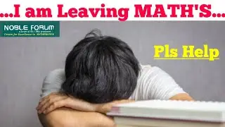 My Marks in CSIR NET are Less, So I am Leaving Maths !!!