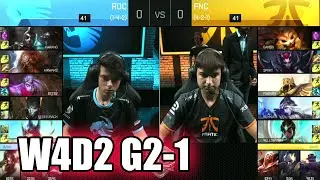 ROCCAT vs Fnatic | Game 1 S6 EU LCS Summer 2016 Week 4 Day 2 | ROC vs FNC G1 W4D2 1080p