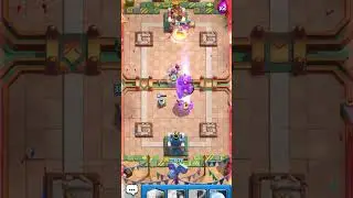Playing with the new royal hogs evolution #clashroyale #clash