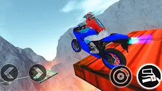 Impossible Motor Bike Tracks - Motorcycle Stunts Android Gameplay #3
