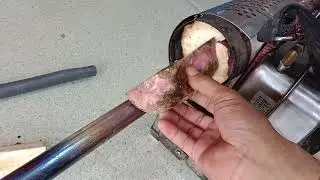 Experiment Panggang Ubi pakai mesin resonator fogging