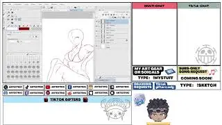 Digital Art Stream || SURPRISE CHARACTER DESIGN STUDY ALONG WITH SKIN COLORING part3 #ANIMEART