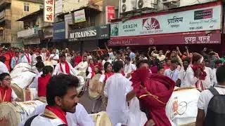 NuMaVi PATHAK - PUNERI DHOL TASHA - VISARJAN MIRAVNUK 2018