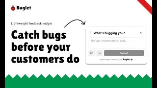 Buglet - Turn user frustration into clear actionable feedback
