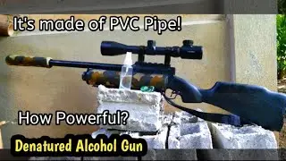 DIY: PVC Gun|Marble Gun| How Powerful?