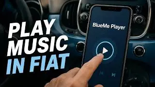 Как воспроизводить музыку через систему Blue&Me с помощью приложения BlueMe Player для iPhone на ...