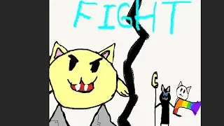 Flamethrower Cat Vs Tank Cat the finale