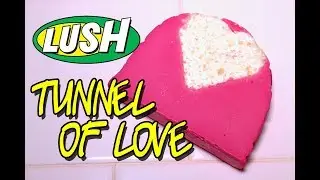 LUSH - TUNNEL OF LOVE Soap Valentine's day 2018 - Sink Side Review & Demo