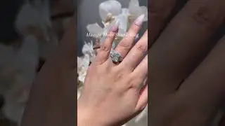 Sparkle Split Shank Halo Radiant Cut  Engagement Ring In Sterling Silver