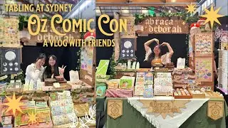✳️ Мой первый визит на Oz Comic Con в Сиднее | Видеоблог из Artist Alley с участием моих друзей 🫶🏼