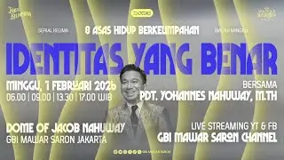 8 Asas Hidup Berkelimpahan | Pdt. Yohannes Nahuway, M.Th | Ibadah Minggu III GBI Mawar Saron Jakarta