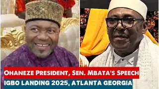 Senator Mbata&rsquo;s Goodwill Message Delivered by Chief Ajufo at Igbo Landing Commemoration, Georgia