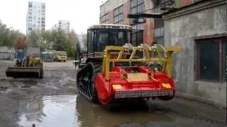 Challenger MT765C с мульчером SEPPI M SuperForst 225 v2