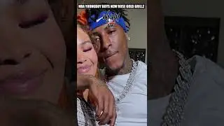 NBA YoungBoy покупает новые розово-золотые бриллиантовые гриллзы 🥶 #nbayoungboy #grillz #shorts