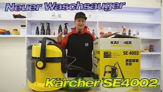 Kärcher SE 4002 Waschsauger im ersten Test - Funktionen und Lie­fer­umfang Fußraum reinigen