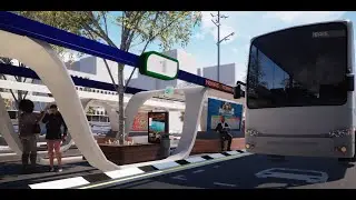 360 VR HARARE FUTURISTIC 3D RENDER (4K 60FPS)