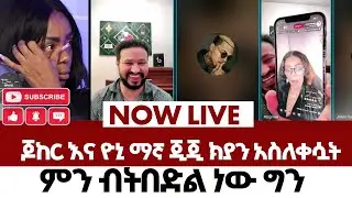 ጆከር እና ዮኒ ማኛ ጂጂ ክያን አስለቀሷት | fraol eticha | yoni magna | teddy hawassa | ale tube | Real Time