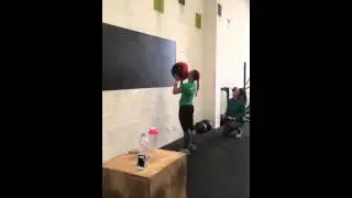 Laura Clarke - British champs WOD3 part 1
