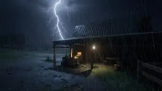 ASMR Heavy Rain at Night for Deep Sleep & Insomnia Relief (10 Hours)