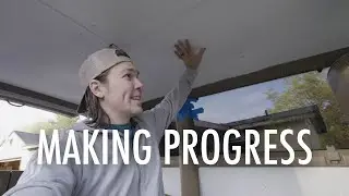 Camper Van Conversion (Part 2) - Wool Insulation Is AMAZING!
