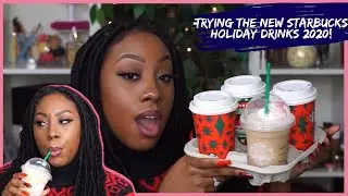TRYING THE NEW STARBUCKS HOLIDAY DRINKS 2020! | PIECES OF CEE