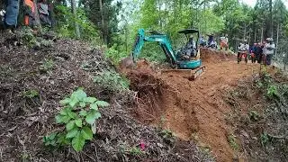 自伐型林業大学校　根株の設置　【動画】