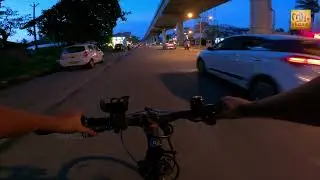 Day light to night on cycling at Kochi with Montra Blues 1.2-Gopro 9 - 4K
