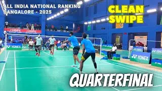 SANJAI SRIVATSAV/SIDARTH ELANGO vs LOKESH/SANTHOSH || QuarterFinal - All India National Ranking 2025
