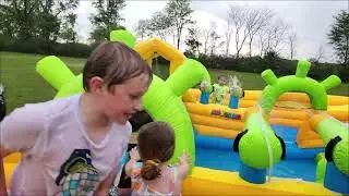 Join JOYMOR Double Water Slides Bounce House in This Summer