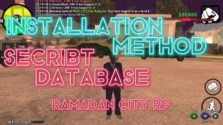 How to install script DATABASE 🤯🤯 (RAMADAN CITY RP)