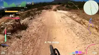Tokai MTB Trails - DH3&4 Jumpline Practice [01 Feb 25] Personal Record