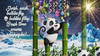 Panda Brushing Teeth, fun time - #brushing #teeth #teethwhitening #vibes #ai #2026 #panda #bamboo