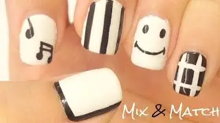 Mix & Match Nails - 5 Nail Art Designs