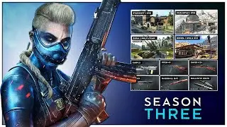 Black Ops Cold War: SEASON 3 (4 New Maps, 6 New Weapons, Unlock ALL DLC WEAPONS in Zombies, & MORE)